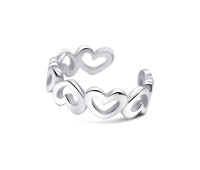 Cute Heart Ear Cuff EC-1380